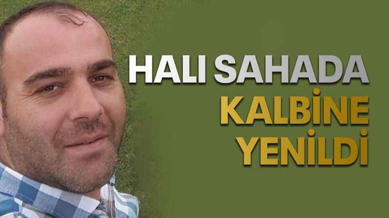 Halı sahada kalbine yenildi